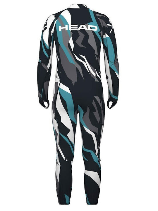 Head Race Fis 821504 Men's Full Body Suit for Ski & Snowboard Multicolour