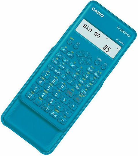Casio FX 220 Plus Calculator Scientific 12 Digits in Turquoise Color 1pcs