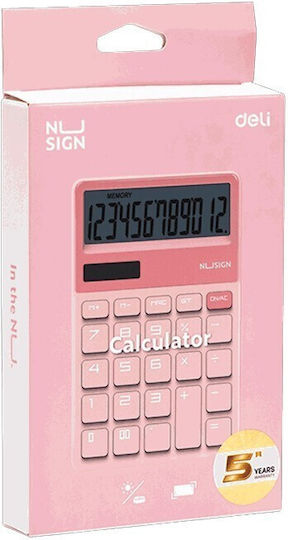 Deli Calculator in Pink Color