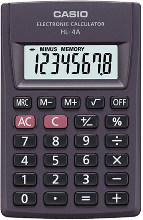 Casio Calculator Pocket in Black Color 1pcs