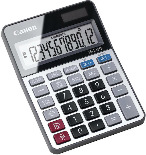 Canon Ls-122ts Calculator in Gray Color