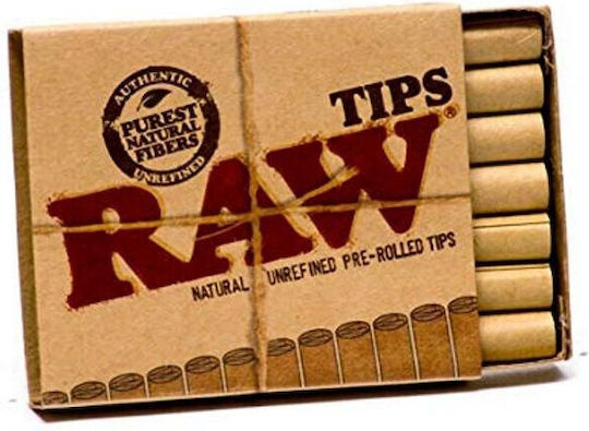 Raw Τζιβάνες Pre Rolled Cone Καφέ 21τμχ