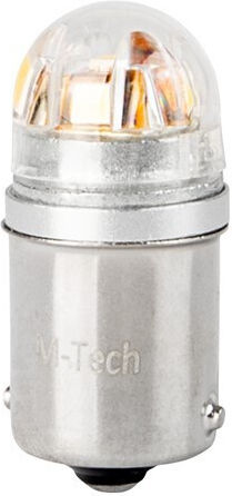 M-Tech Λάμπες Αυτοκινήτου R5W / BA15S Canbus LED Λευκό 12-24V 2τμχ