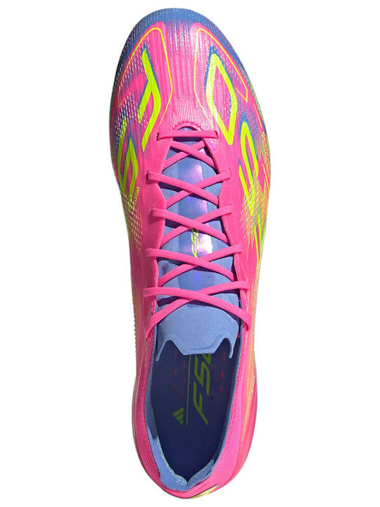 adidas F50 Elite FG Football Shoes with Pink Cleats