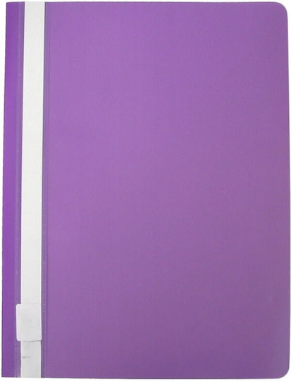 Folia Ντοσιέ με Έλασμα για Χαρτί A4 Μωβ