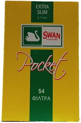 Swan Филтърни Накрайници Обикновени 5.7мм 54x1бр