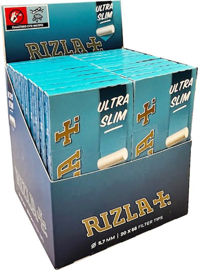 Rizla Филтърни накрайници за цигари Rizla 56бр 5.7мм ултра тънки