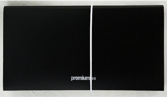 A&G Paper Ντοσιέ Φυσαρμόνικα Μαύρο Premium