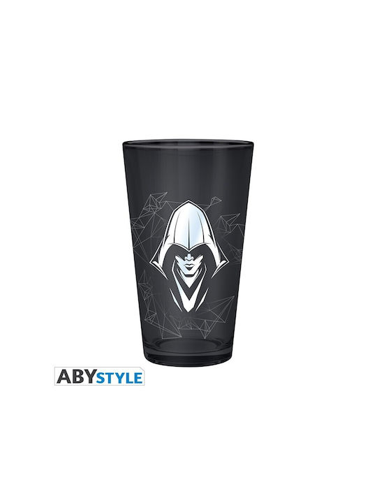 Abysse Assasin's Creed Glas aus Glas in Schwarz Farbe