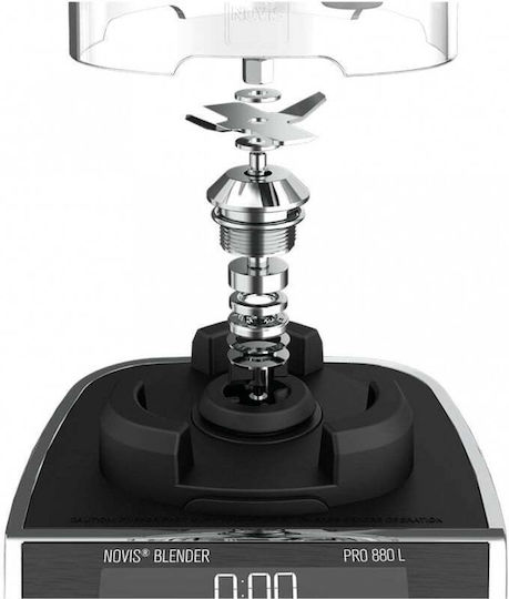 Novis Problender 880 Μπλέντερ με Κανάτα Tritan 1.9 lt 1400W Γκρι