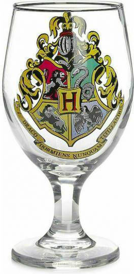 Paladone Hogwarts Water Glass Made of Glass 300ml