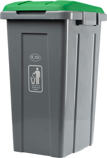 Ram Plastic Coș de gunoi Reciclare 50lt Gri