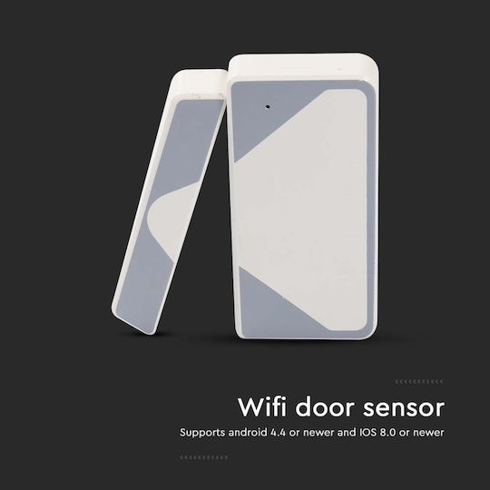 V-TAC Безжичен Сензор За Контакт Wi-Fi 50x72.5x16.5мм