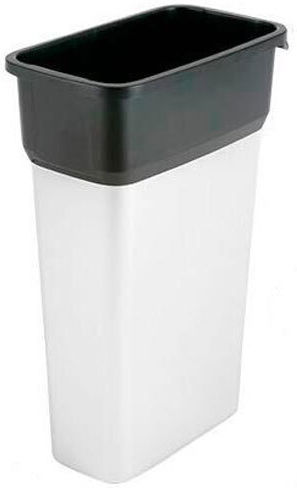 Delta Cleaning Μεταλλικός Κάδος Ανακύκλωσης 70lt Ασημί