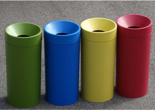 Viomes Plastic Coș de gunoi Deșeuri 36lt Verdeț