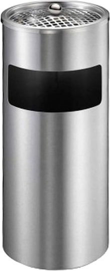 Metallic Waste Bin 17lt Inox