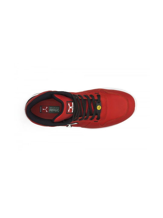 Payper Get Force Mid Waterproof Boots Safety Red S3 with Certification P, ESD ,SRC