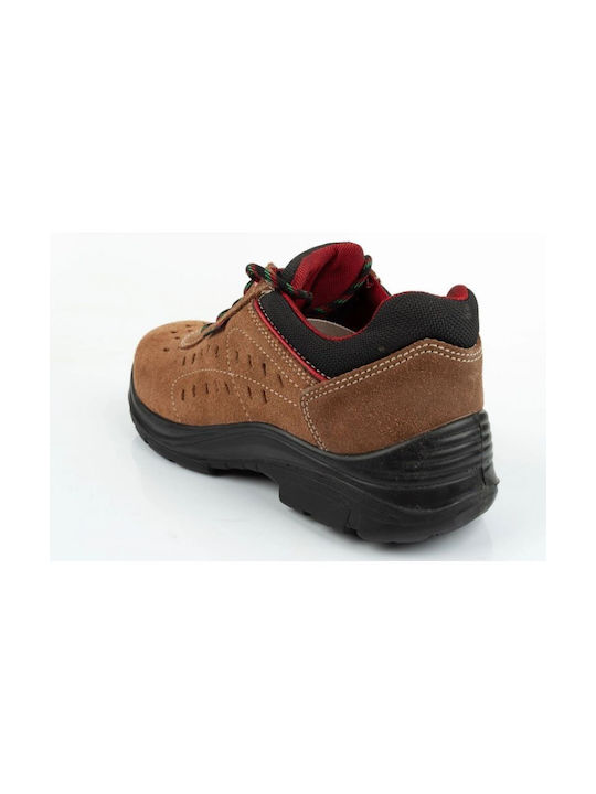 Lavoro Low Safety Brown S1 with Certification P, AN,SRC