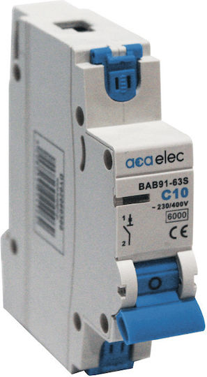 Aca Automatischer Schutzschalter 10A Einpolig AC DY02060306
