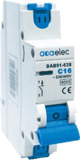 Aca Automatischer Schutzschalter 32A Einpolig AC DY02060310