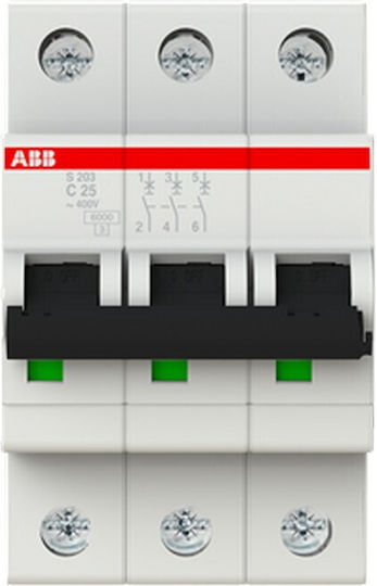 Abb Siguranță automată 25A Tripolară AC 24775