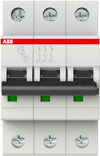 Abb Siguranță automată 16A Tripolară AC/DC 24773