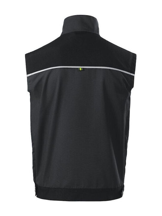 Rimeck Men's Safety Vest with Reflective Film Gray