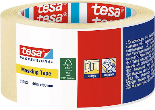 Tesa Noisy Packaging Film 50mm x 40m Beige