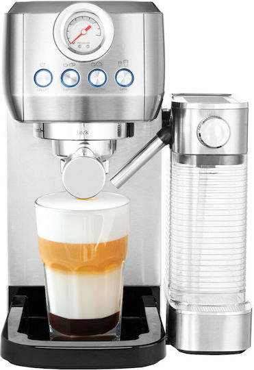 Gastroback Piccolo Pro M Mașină de Espresso 1500W Presiune 20bar pentru Cappuccino Gri