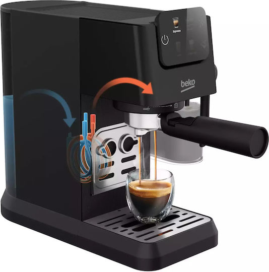 Beko Automat de Espresso 1628W Presiune 15bar pentru Cappuccino Maro