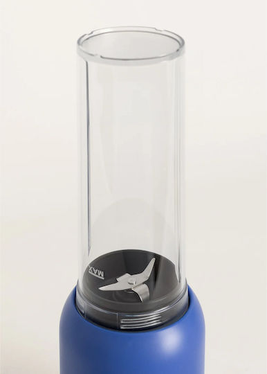 Create Moi Studio Μπλέντερ με Κανάτα Tritan 400 ml Μπλε