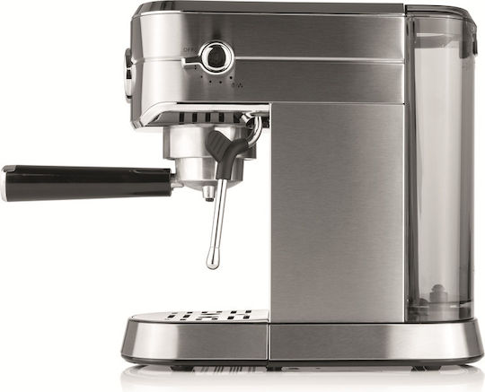 Beem Mașină de Espresso 1450W Presiune 20bar pentru Cappuccino Argintie