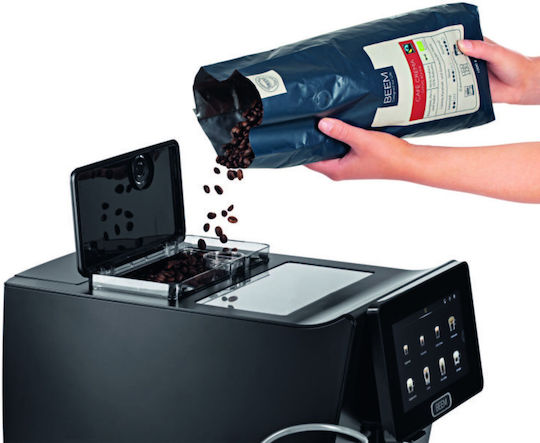 Beem Automat de Espresso 1450W Presiune 15bar pentru Cappuccino Neagră