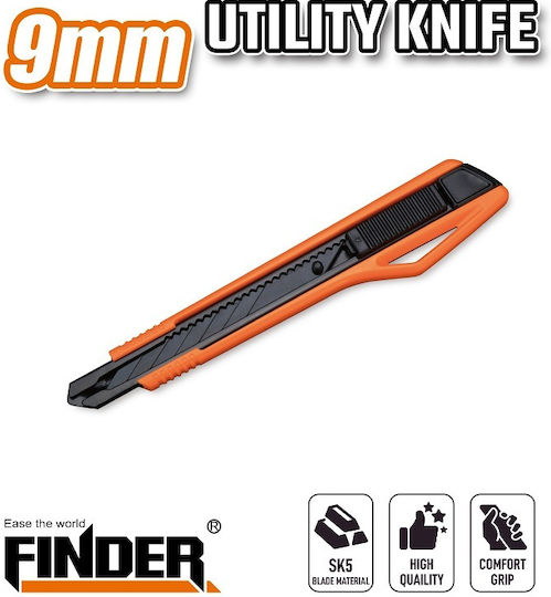 Finder Κοπίδι Φαλτσέτα Ασφαλείας με Πλάτος Λάμας 9mm