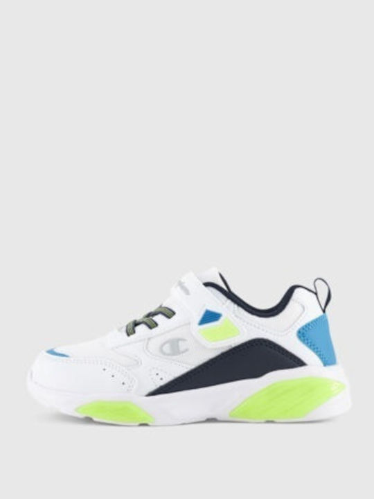Wave B Ps Παιδικά Sneakers με Σκρατς Λευκά