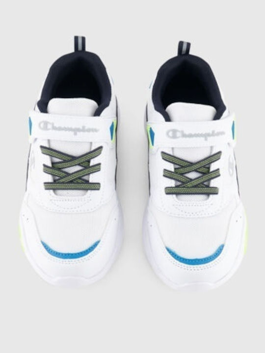 Wave B Ps Παιδικά Sneakers με Σκρατς Λευκά