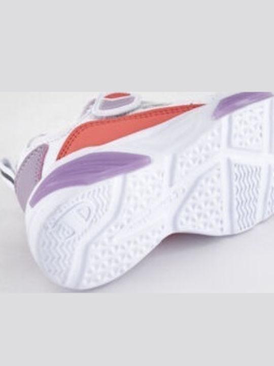 Wave G Kids Sneakers with Scratch White