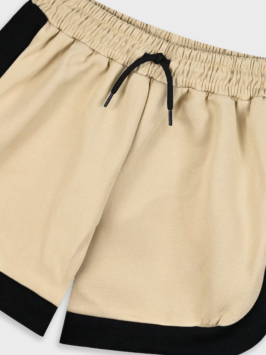 Kids' Shorts/Bermudas Fabric Beige