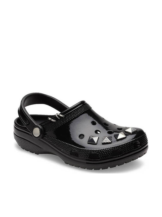 Crocs Classic Studded Дамски Клоги Черни