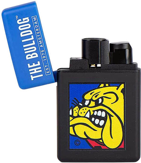 The Bulldog Amsterdam Αναπτήρας Flamme Winddicht Framed Logo (Black)