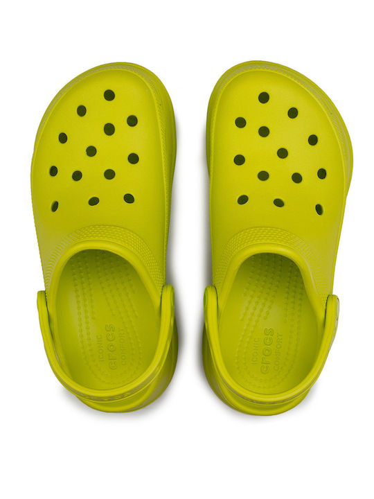 Crocs Classic Bae Femei Sabot Verzi