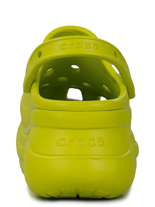 Crocs Classic Bae Femei Sabot Verzi