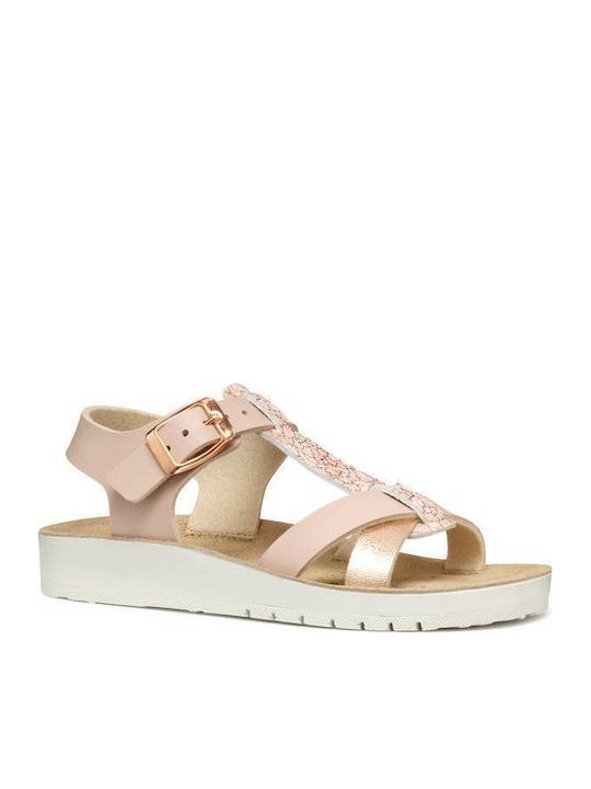 Kinder Sandalen COSTAREI Rose Gold