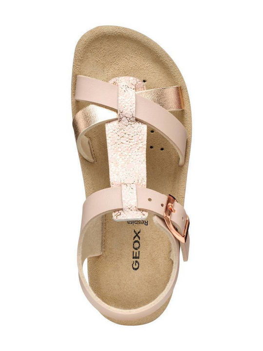 Kinder Sandalen COSTAREI Rose Gold