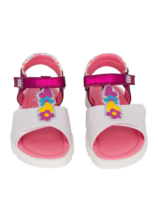 Kids' Sandals Anatomic Silver / Fuchsia