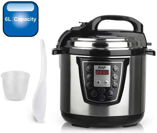 Raf Rice Cooker 1.0kW με Χωρητικότητα 6lt