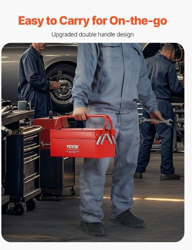 Vevor Εργαλειοθήκη Χειρός Μεταλλική