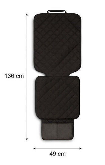 Caretero Stroller Seat Liner 49x136cm Black