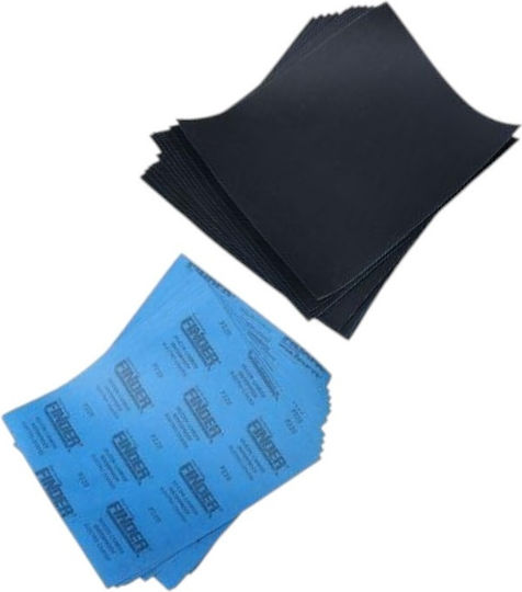 Finder Einfaches Schleifblatt 230x280mm Set 12Stück