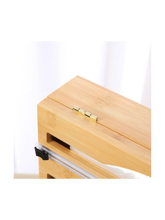 Suport pentru prosoape de hârtie Lemn Bej 31x11x11cm SUPORT4IN1